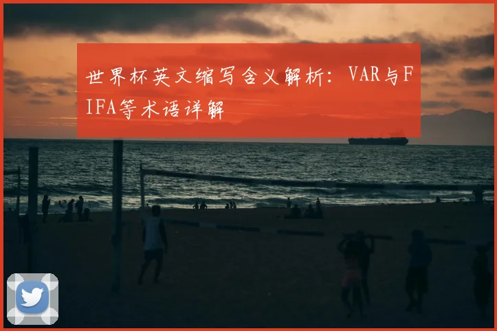 世界杯英文缩写含义解析：VAR与FIFA等术语详解