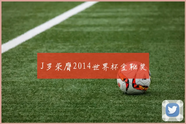 J罗荣膺2014世界杯金靴奖