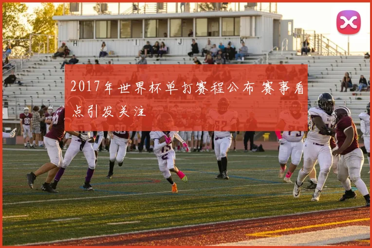 2017年世界杯单打赛程公布 赛事看点引发关注